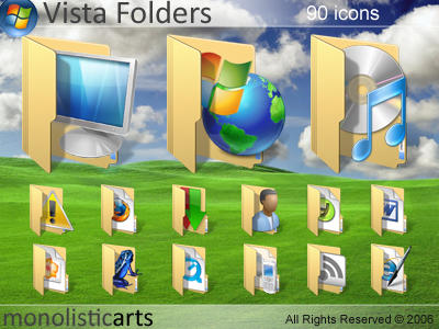 Windows Vista Folder Icons For Xp