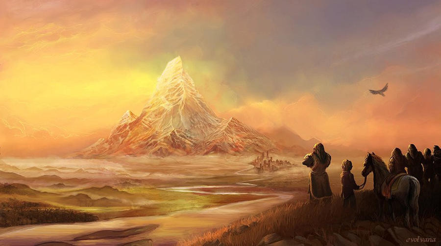 erebor_the_lonely_mountain_by_evolvana-d