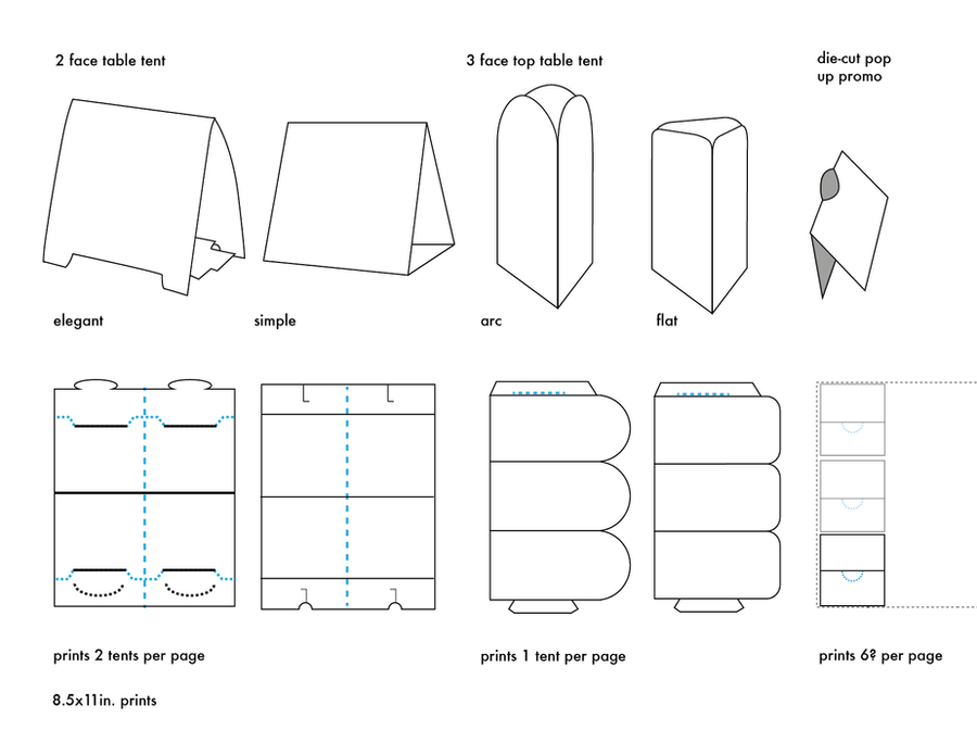 table tents template types by carrensoriano on DeviantArt