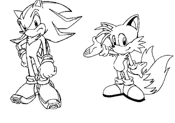 tails from sonic coloring pages - photo #47