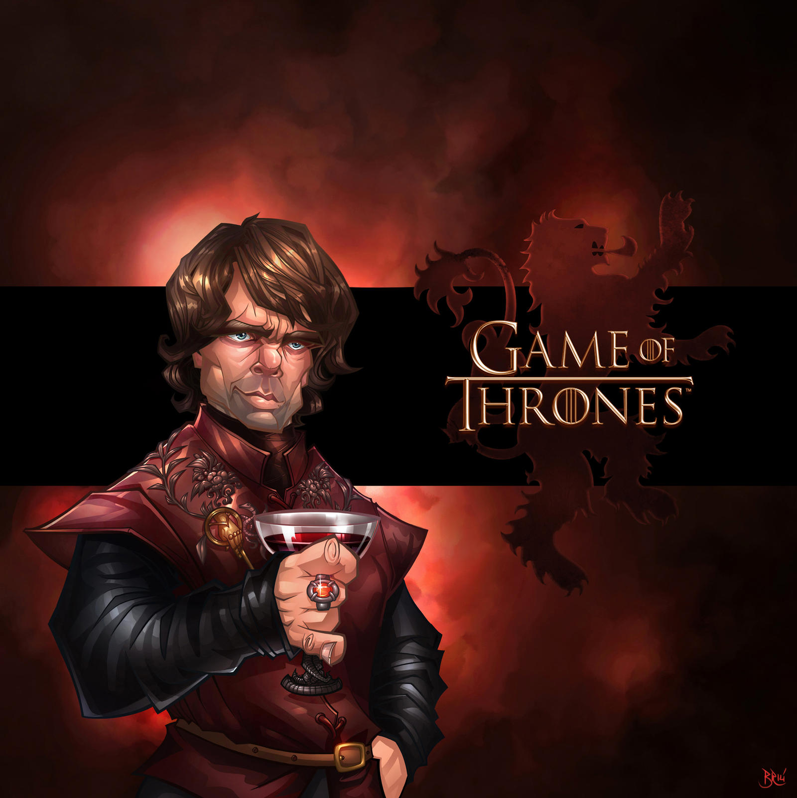 Game of Thrones Tyrion Lannister by BingRatnapala on