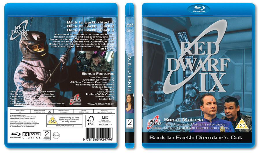 Red Dwarf Series 9 Dvd