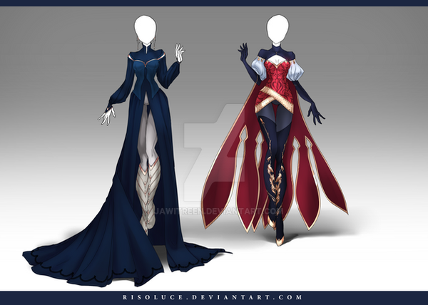(CLOSED) Adoptable Outfit Auction 149 - 150 by JawitReen
