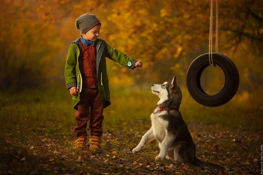 Image result for boy and dog