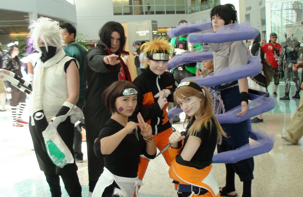 Anime expo Naruto gathering by KaylaKakashi on DeviantArt