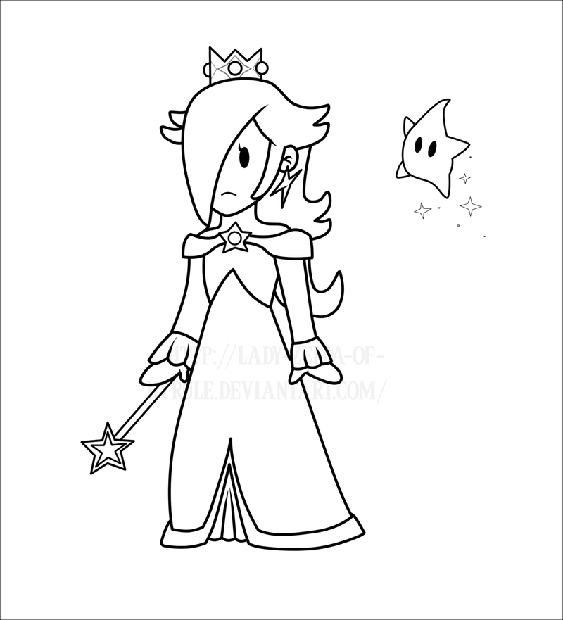 paper mario peach coloring pages to print - photo #45