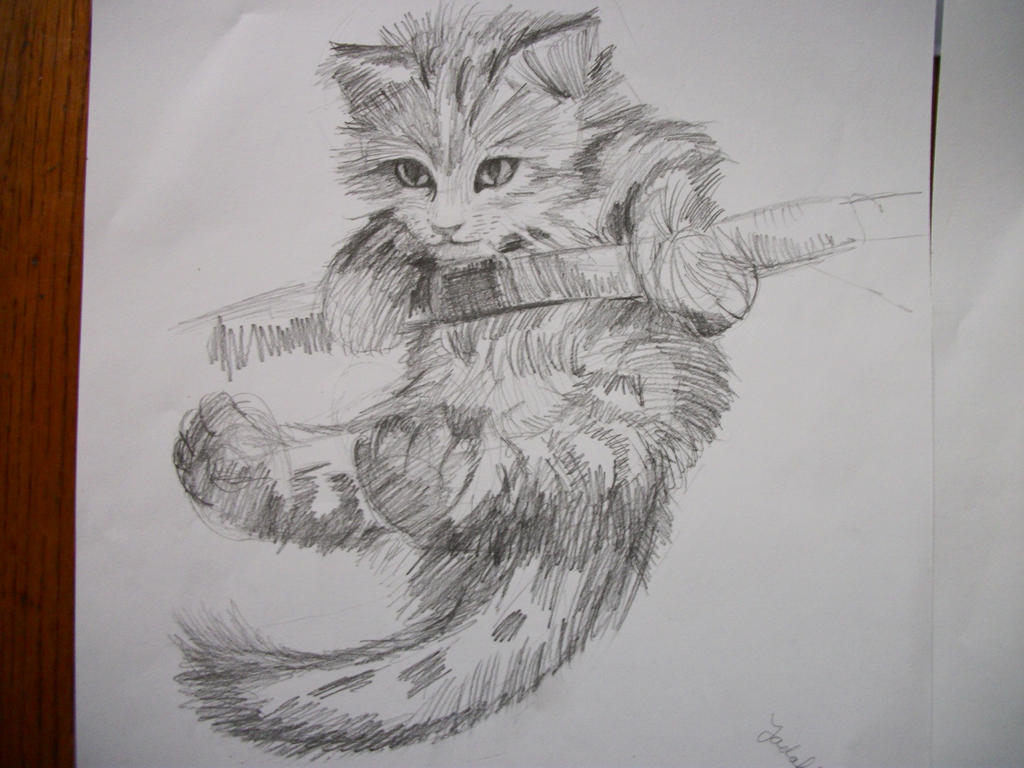Cat in Tree sketch by LizardonEievui13 on DeviantArt