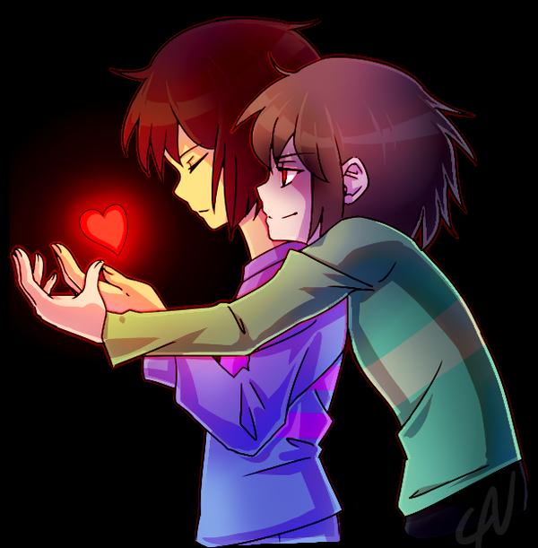 [Image: frisk_and_chara_by_caneggy-d9h09tp.png]