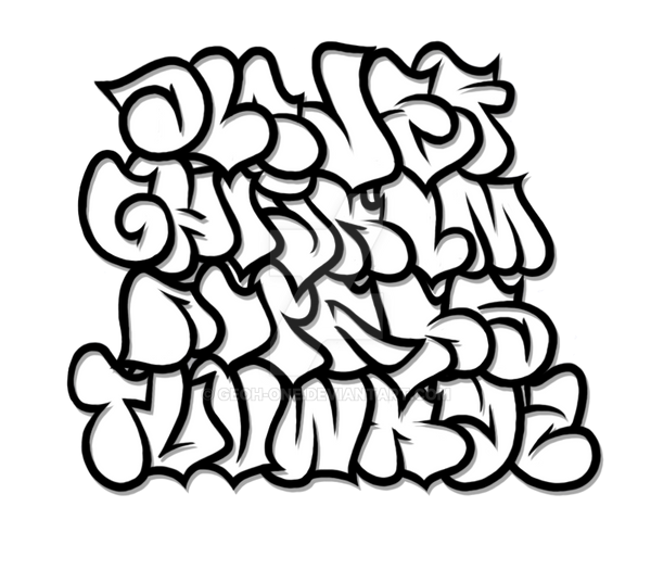 Graffiti Wall Graffiti Alphabet Wildstyle