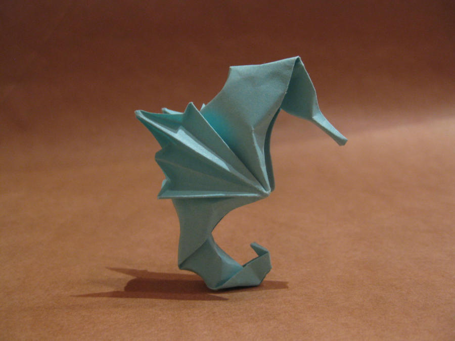 Origami seahorse by orimin on DeviantArt