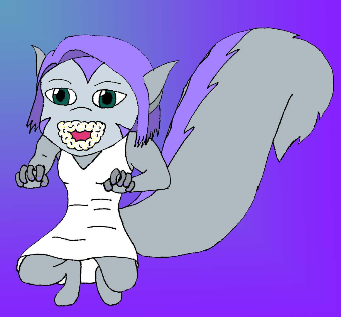 Rabid squirrel-girl by frozen-light on DeviantArt