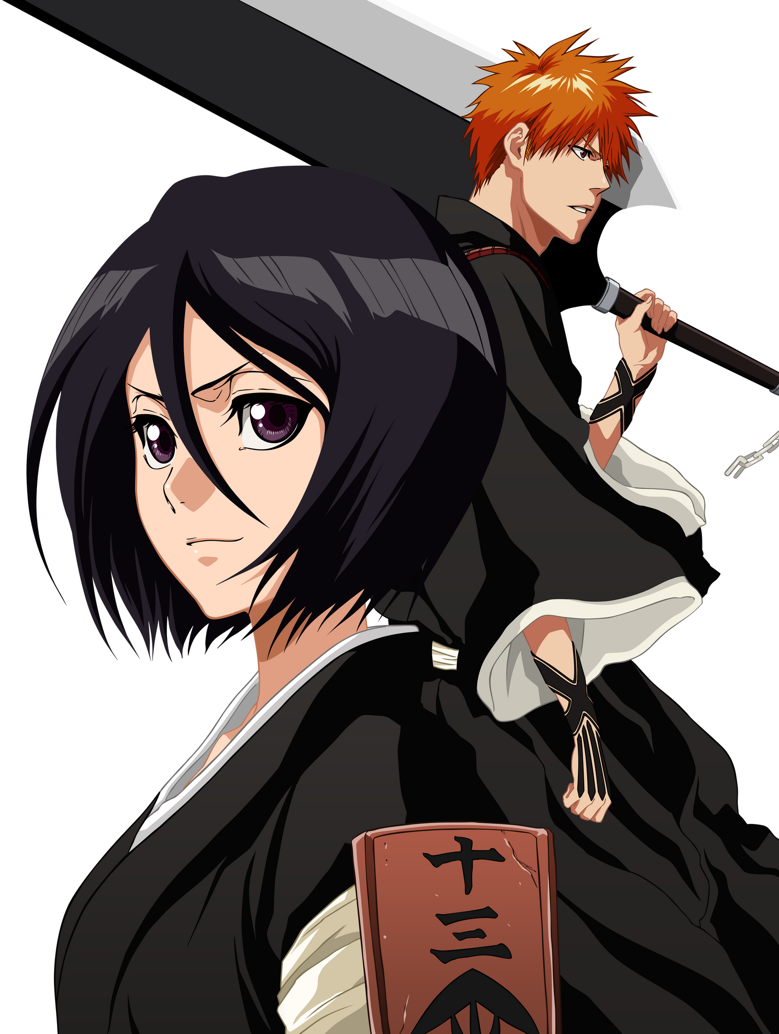 Rukia and Ichigo by Narusailor on DeviantArt