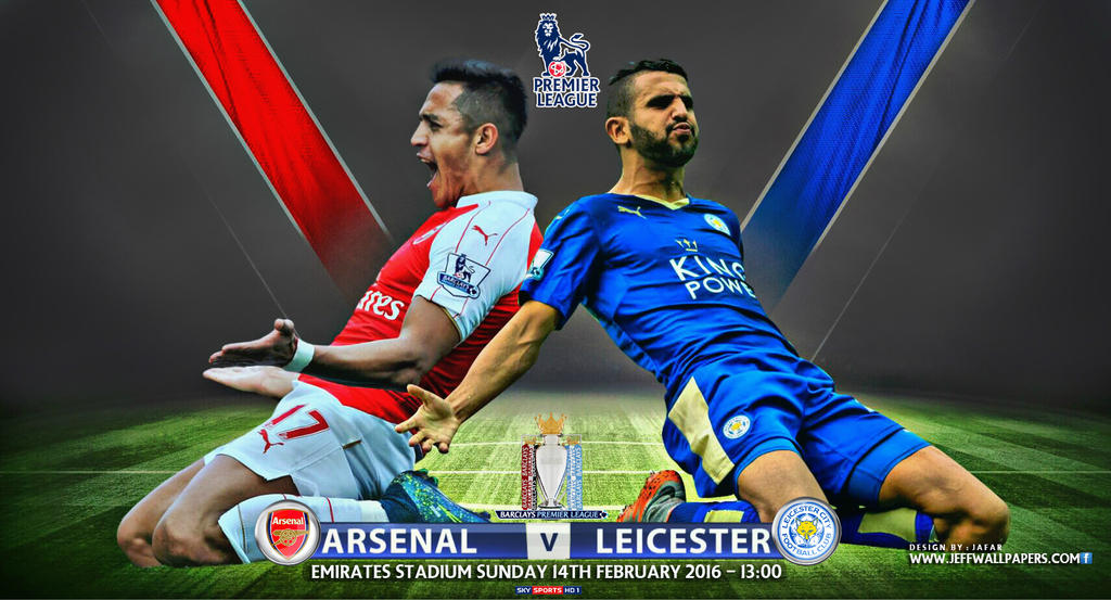 Image result for Arsenal vs Leicester City pic