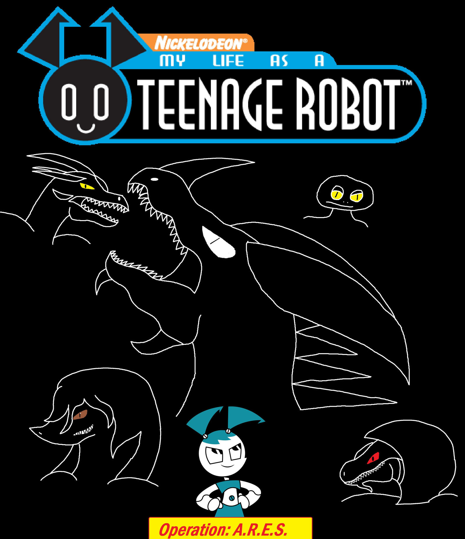 My Life as a Teenage Robot poster by ScarletSpike on ...