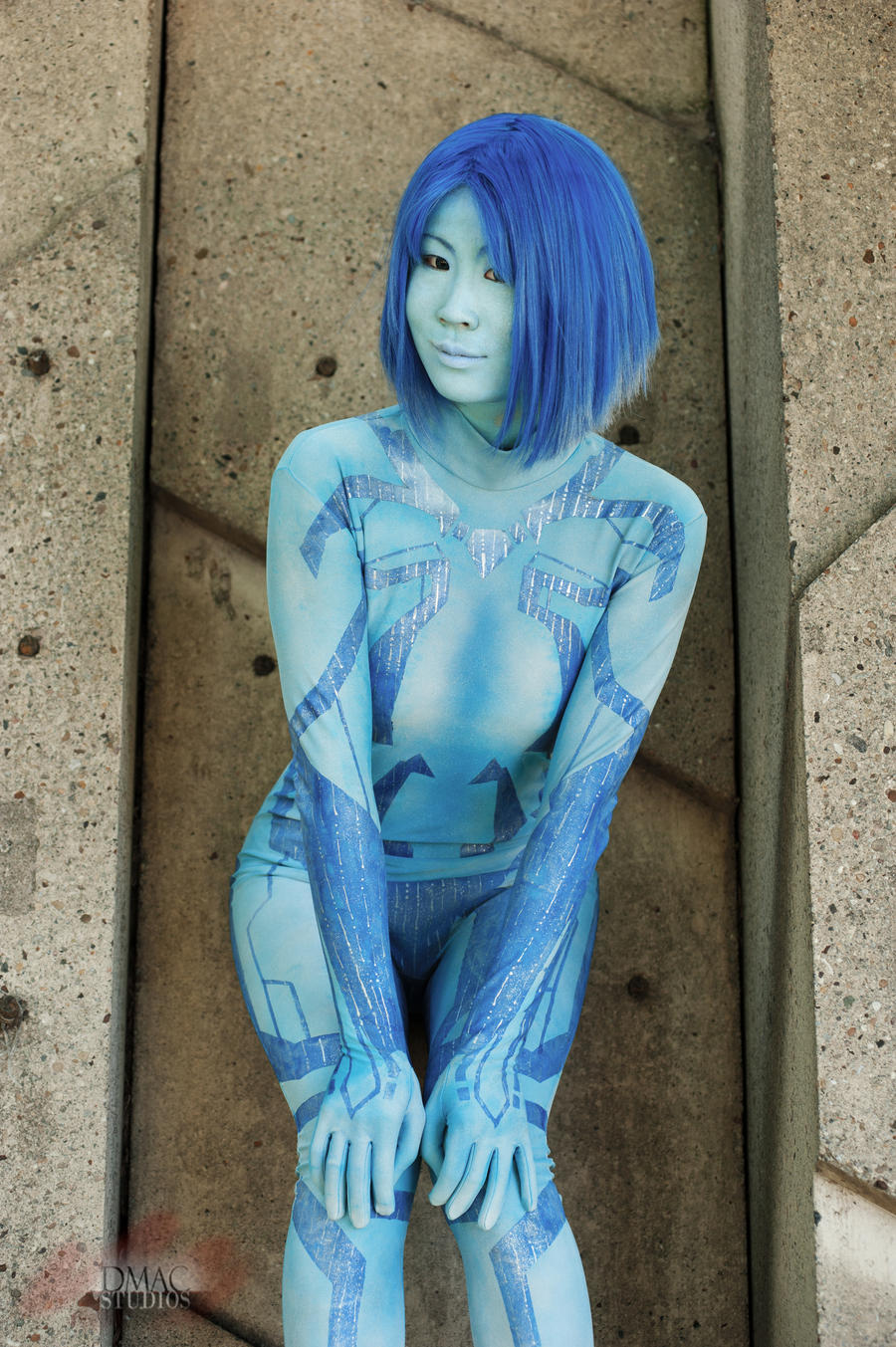 Cortana cosplay nude Halo: 10