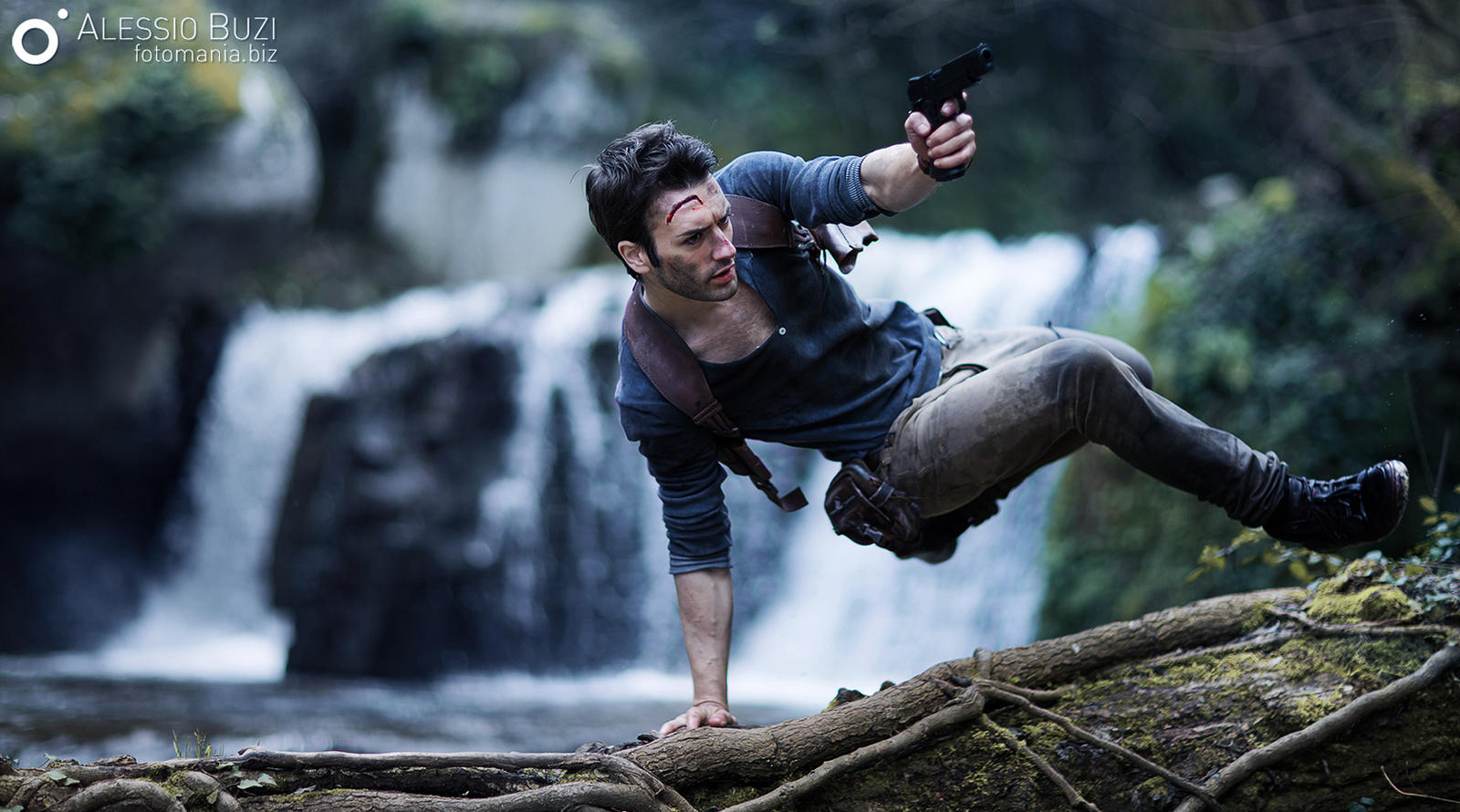 More Action - Nathan Drake Cosplay Uncharted 4 by 